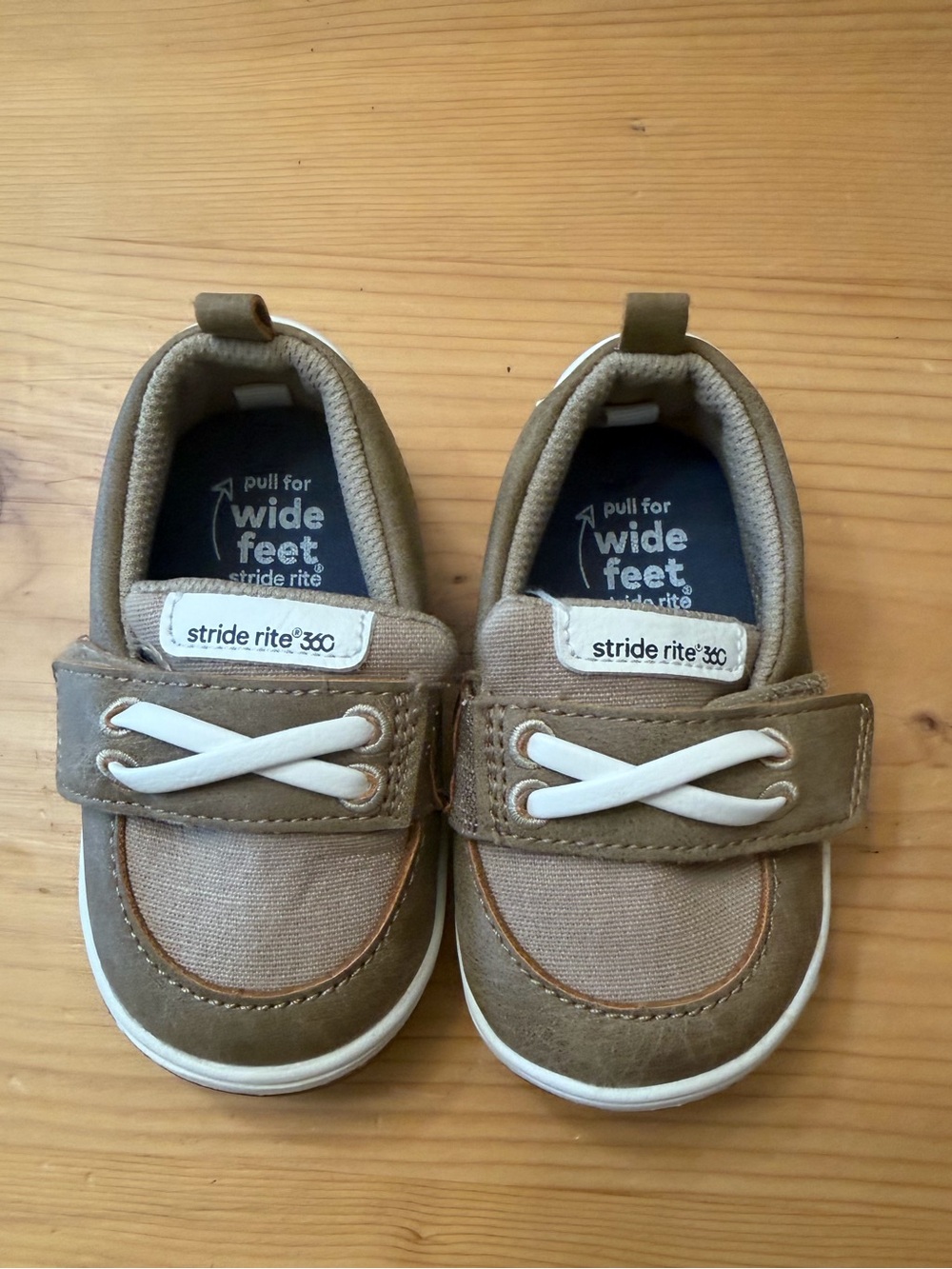 Stride Rite Kids Tan Casual Slip-On Shoes